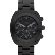 Fossil Black Stainless Steel Men's Watch CH2777