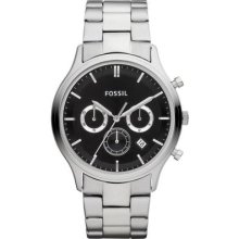 Fossil Chronograph Stainless Steel Mens Watch Fs4642