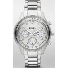 Fossil Dress Silver-Tone Dial Women's Watch #CH2769