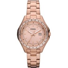 Fossil Dylan Stainless Steel - Rose Women's watch #AM4398