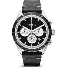 Fossil Edition Sport Chronograph Leather Watch - CH2845