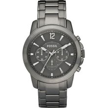 Fossil Gray Ion Chronograph Mens Watch FS4584