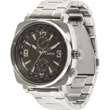 Fossil Grey Dial Watch in Silver