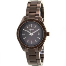 Fossil Women's Stella Quartz Stainless Steel Bracelet Watch