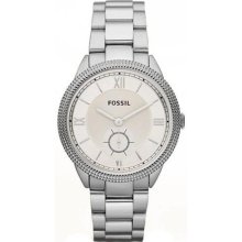 Fossil Women's Sydney ES3069 Silver Stainless-Steel Analog Quartz