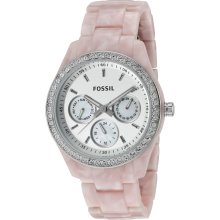 Fossil Women's White Dial Watch ES2791