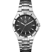 G by GUESS Basic Silver-Tone Dress Watch