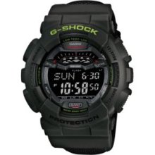 G-Shock Black Low Temp Resist in Green