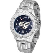 Georgia Southern University Men's Stainless Steel Dress Watch