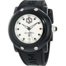 Glam Rock Women's Gd1001 Miami Beach Silver Textured Dial Watch