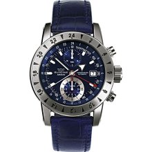 Glycine Watch Airman 9 Chrono - Automatic ETA 7754 Dualtime - 3840.18