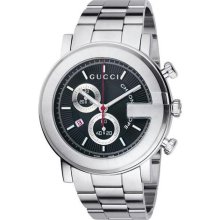 Gucci 101 G-Round Series Mens Watch Ya101309