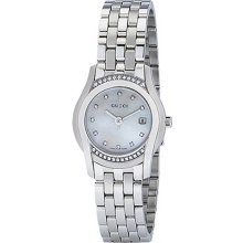 Gucci Ladies 5505 Mother of Pearl Dial Stainless Steel YA055510