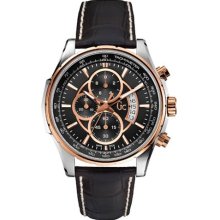 Guess Gc Leather Mens Watch