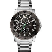 Guess Multi-function Silver 100m Mens Watch U12644g1