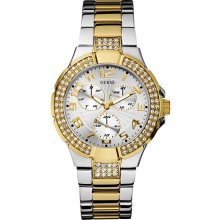 Guess Two-Tone Stainless Steel Women's Watch U14007L1