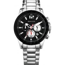 HLW2193-1 Holler Mens Invictus Silver Watch