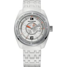 Hugo Boss Men's White Resin Watch ...