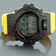 Ice Plus Mens Diamond Watch 0.12ct G-Shock Watch Style