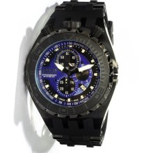 Invicta 0891 Men's Reserve Chronograph Black Rubber Strap Watch