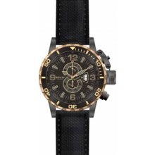 Invicta 12622 Men's Corduba Chronograph Black Nylon Strap Black Dial D