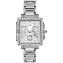 Invicta II Chronograph Diamond Square Ladies Watch 5377