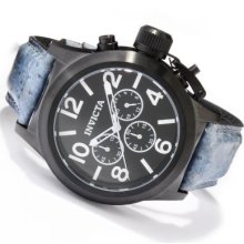 Invicta Men's Corduba Quartz Chronograph Stainless Steel Wolffish Strap Watch BLUE