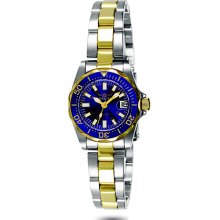 Invicta Watch Pro Diver Sapphire QTZ TT SS Blue Dial