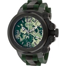 Invicta Watches Men's Coalition Forces Chrono Green Camouflage Dial Gr