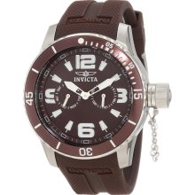 Invicta Watches Men's Specialty/Corduba Brown Textured Dial Brown Poly