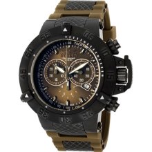 Invicta Watches Men's Subaqua Noma III Chronograph Olive Green Dial Ol