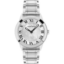 Jacques Lemans Ladies Stainless Steel Havana Mother Of Pearl Dial 1-1576A