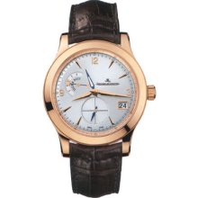 Jaeger LeCoultre Master Hometime 18kt Rose Gold Mens Watch 162.24.20