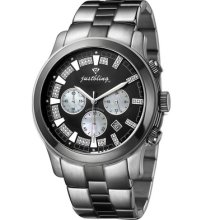 JBW Delano Two-Tone Chronograph Diamond Watch