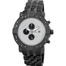 Jbw-just Bling Men's Jb-6115-e Gotham Chronograph Pave Dial Diamond Metal Watch