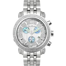 Joe Rodeo Tyler 2 Row 2.00ct Diamond Men's Watch JTY6