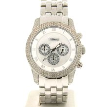 Jojino IJ-1116 Stainless Steel 0.25 ct Men's Diamond Watch