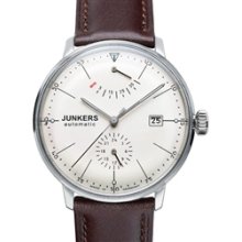 Junkers Bauhaus Automatic Watch with Power Reserve and 24hr Subdial #6060-5