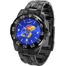 Kansas Jayhawks Men's Logo Watch