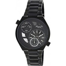 Kenneth Cole Men's Sport KC3992 Black Stainless-Steel Quartz Watc ...