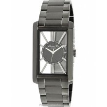 Kenneth Cole Mens Transparent Watch Gunmetal w/ See-Through KC9067