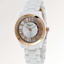 Kenneth Cole Reaction KC4860 Watch Women's - White-Rose Gold