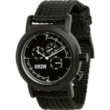 KR3W Navigator Watch Black, One Size