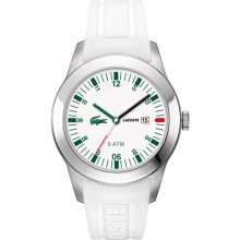 Lacoste Advantage 2010627 White Dial Men's Watch 2 Years Warranty