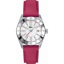 Lacoste Ladies Pink Resin 2000493 Watch