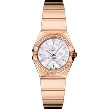 Ladies Omega Constellation 09 Polished 123.55.24.60.55.006 Watch