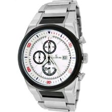 Le Chateau Gu5037Os Wht Men'S Gu5037Os Wht Sports Dinamica Collection Chronograph Watch