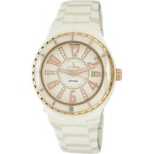 Le Chateau Women's Persida White Ceramic Watch (white)