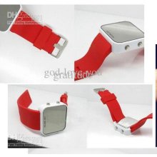 Led Watch With Table Mirror Concept Watch Electronic Watches Couple