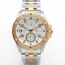 Marc Anthony Stainless Steel Two Tone Watch - Men